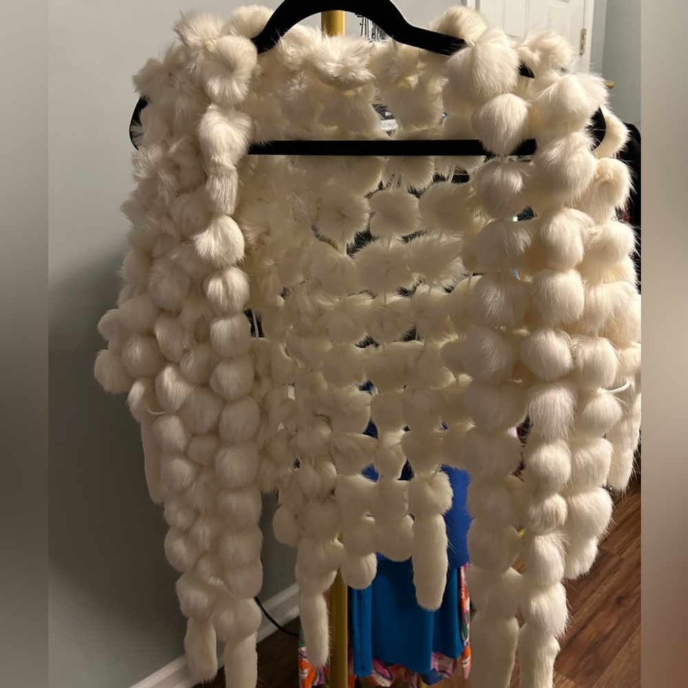 Faux Fur Shawl - Very Soft